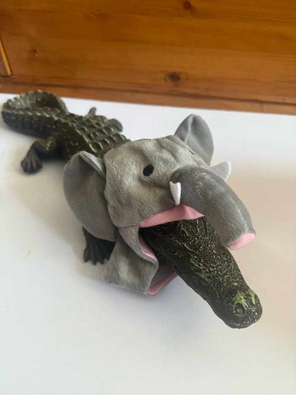 Elephant dog costume / hat. Size one size